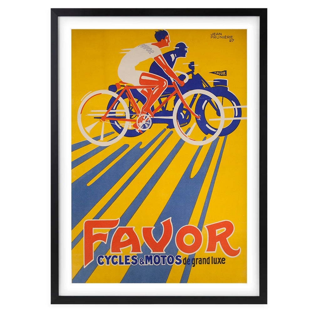 Wall Art's Favor Large 105cm x 81cm Framed A1 Art Print