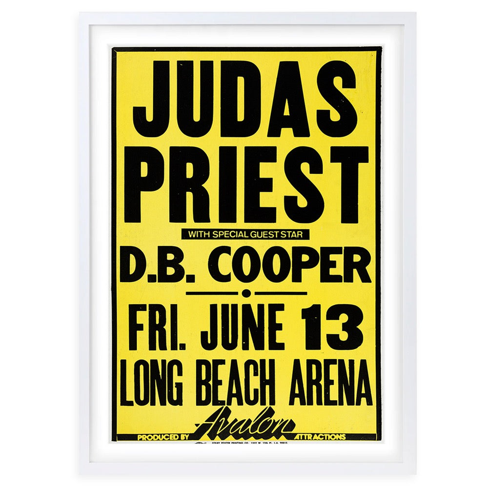 Wall Art's Judas Priest Large 105cm x 81cm Framed A1 Art Print