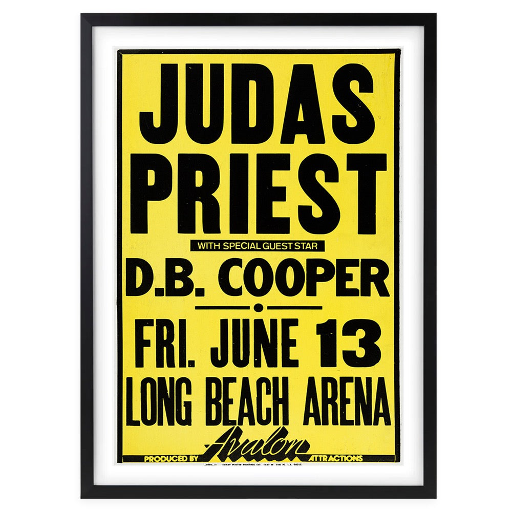 Wall Art's Judas Priest Large 105cm x 81cm Framed A1 Art Print