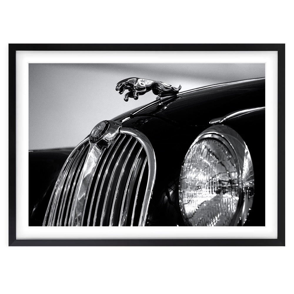 Wall Art's Jaguar Large 105cm x 81cm Framed A1 Art Print