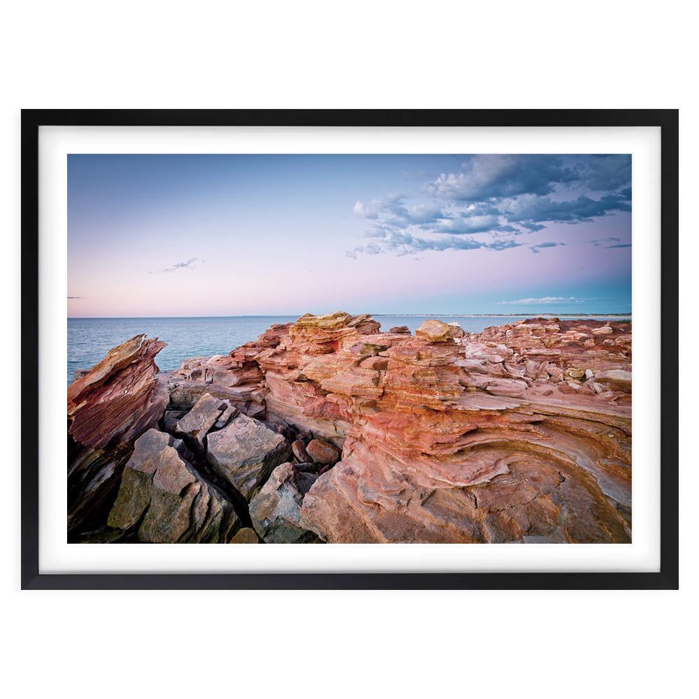 Wall Art's Kimberley Red Rocks Large 105cm x 81cm Framed A1 Art Print