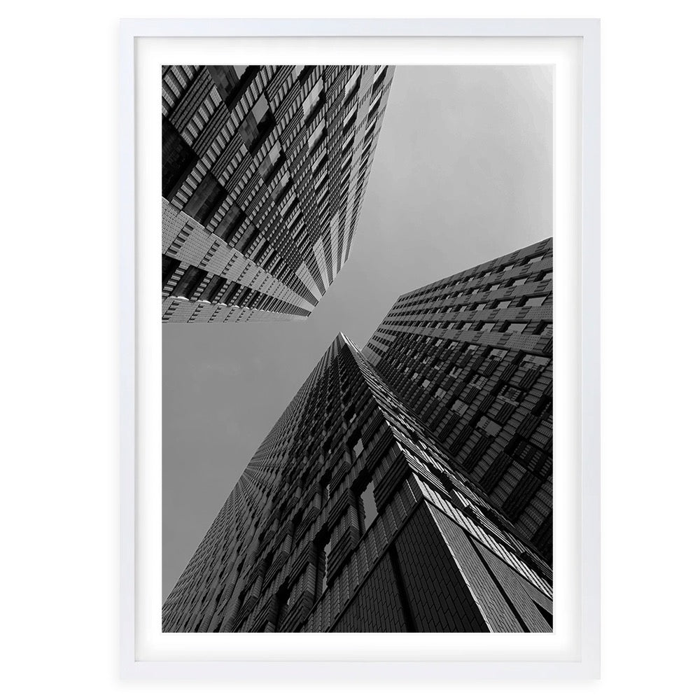 Wall Art's Looking Up Large 105cm x 81cm Framed A1 Art Print