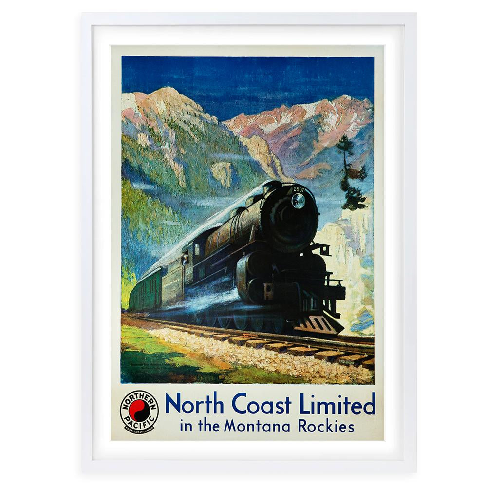 Wall Art's North Coast United Large 105cm x 81cm Framed A1 Art Print