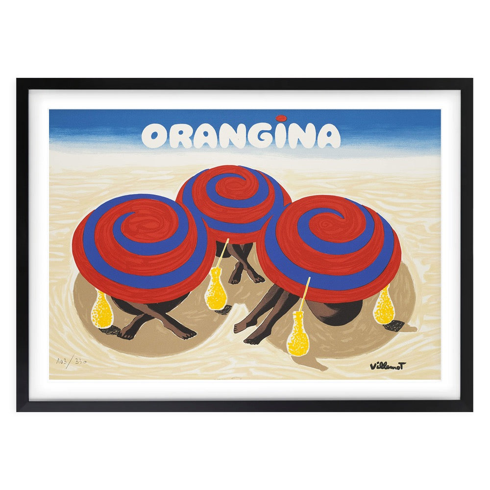 Wall Art's Orangina Large 105cm x 81cm Framed A1 Art Print