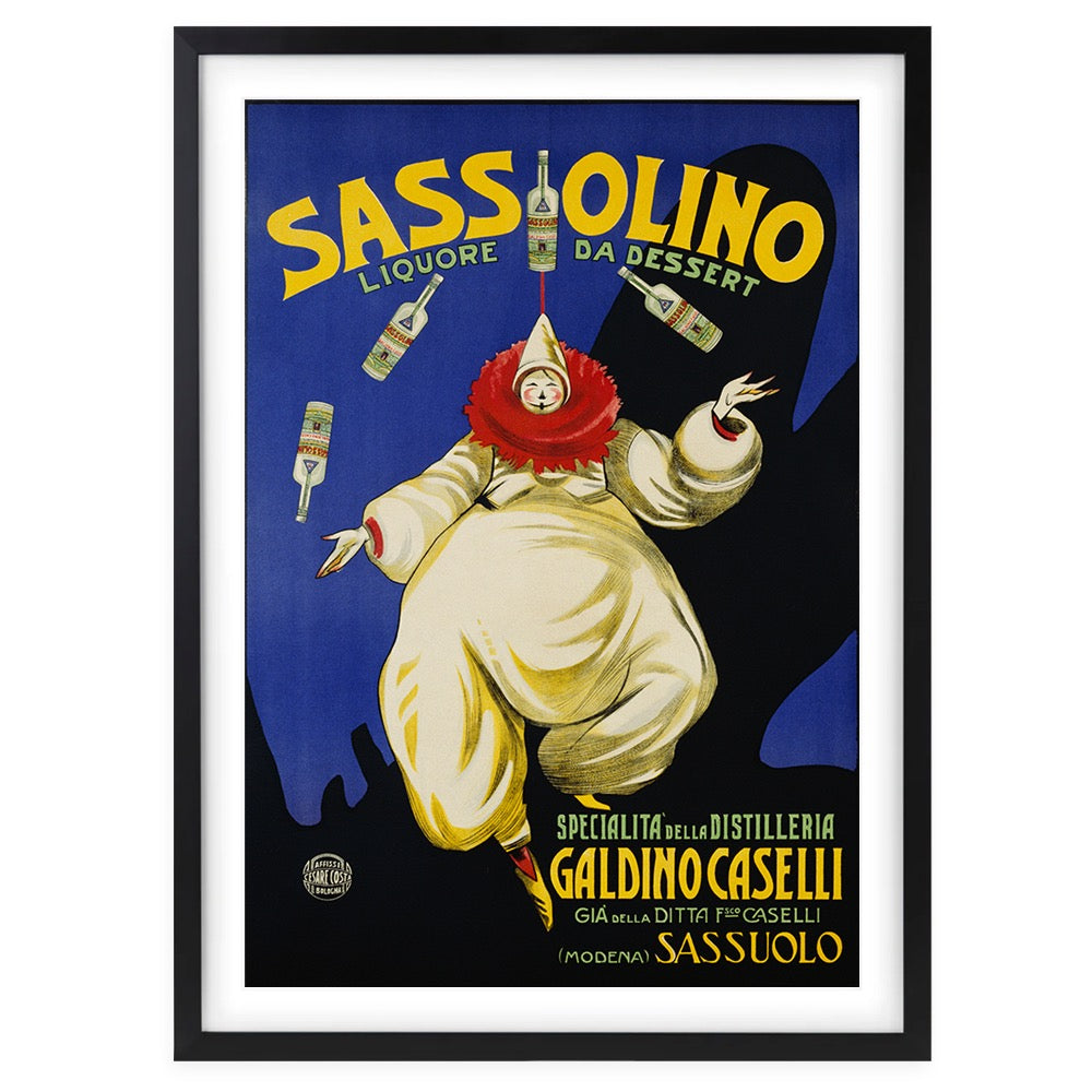 Wall Art's Sassolino Large 105cm x 81cm Framed A1 Art Print