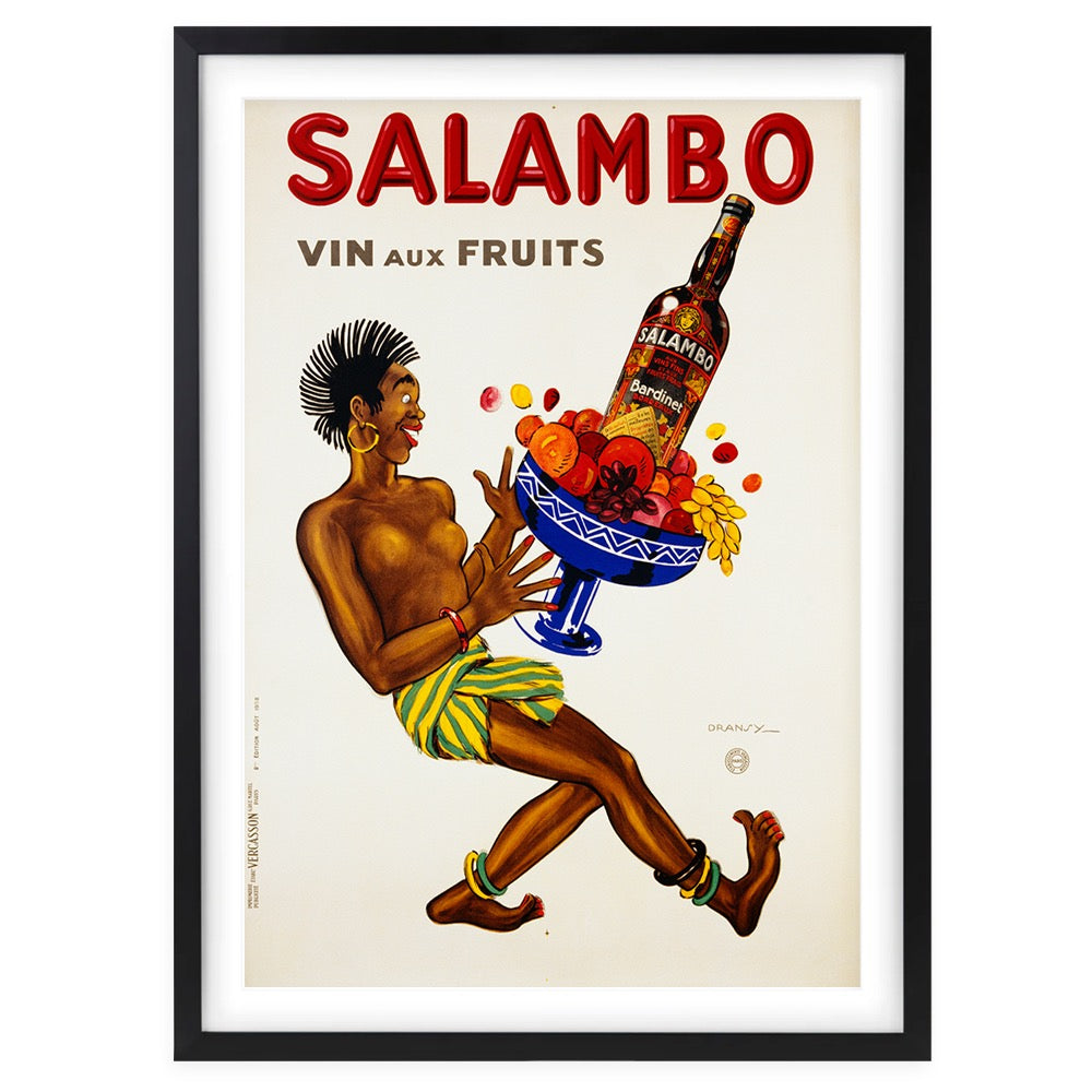 Wall Art's Salambo Large 105cm x 81cm Framed A1 Art Print