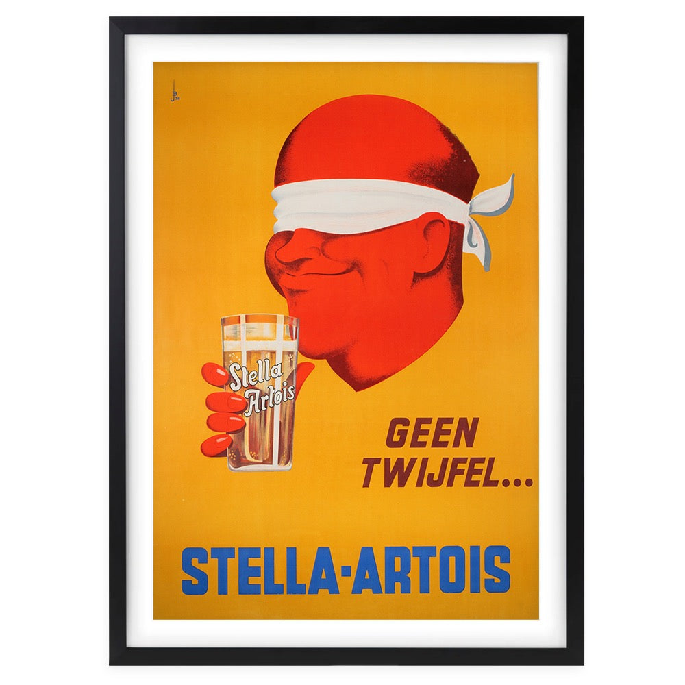 Wall Art's Stella Artois Large 105cm x 81cm Framed A1 Art Print