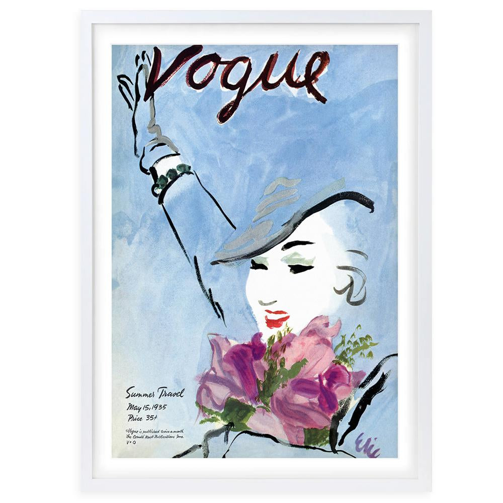 Wall Art's Vogue May 1935 Large 105cm x 81cm Framed A1 Art Print