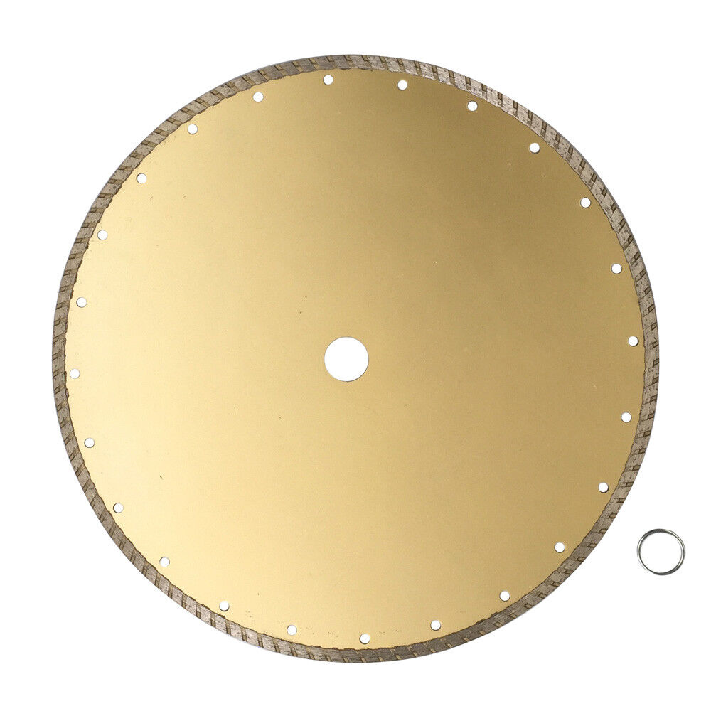 2x Diamond Cutting Blade 350mm 3.0*7.0mm 14" Dry Wet Turbo Saw Disc 25.4/22.2mm