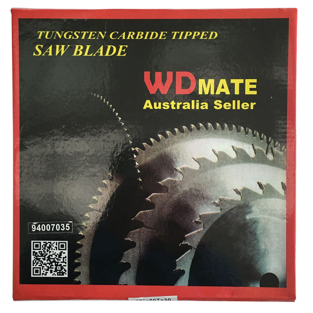 Circular Saw Blade Wood Cutting DISC 250mm 80T TCT ATB 1.8*30/25.4 Wheel WDMATE