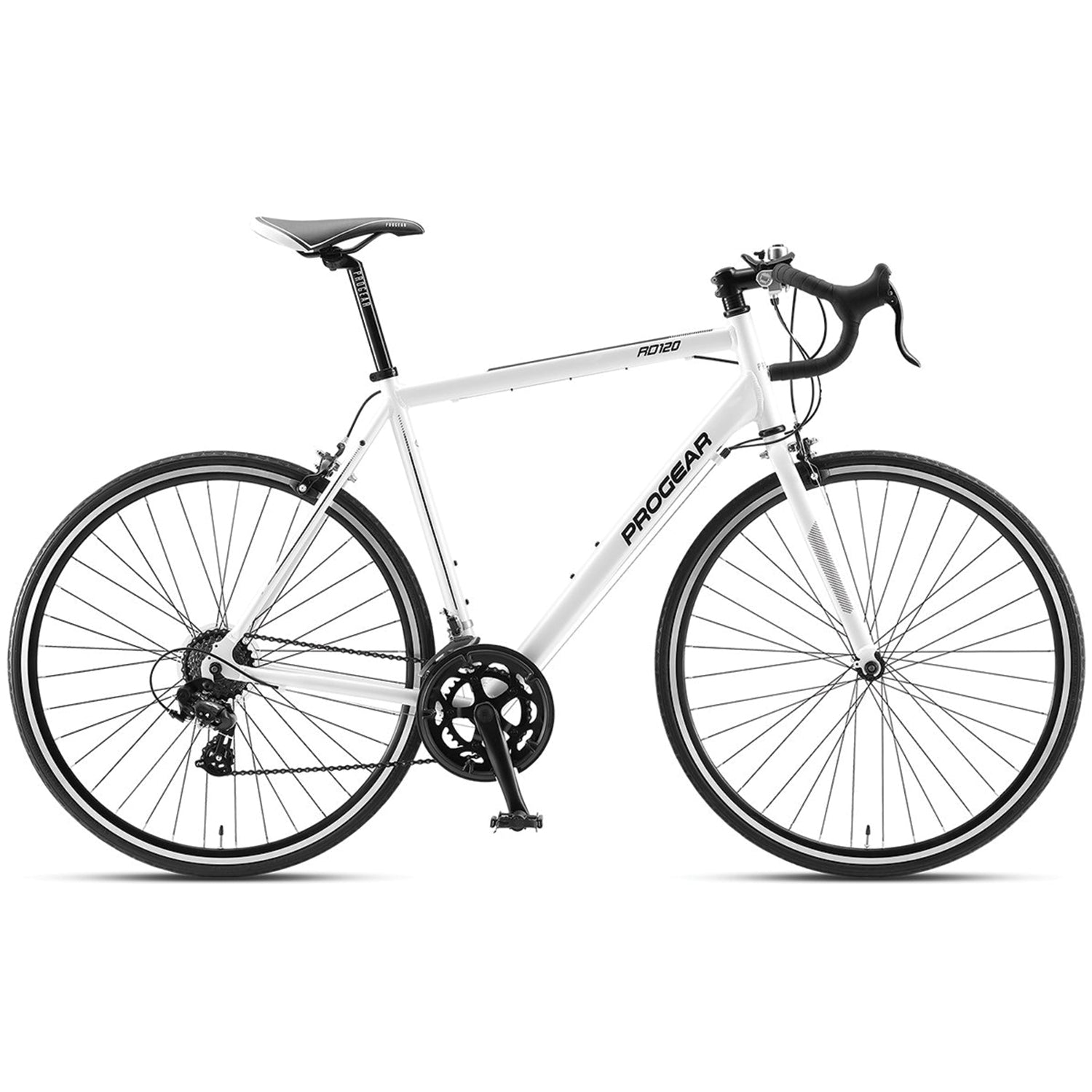 Progear Bikes RD120 Road Bike 700*53cm Arctic White