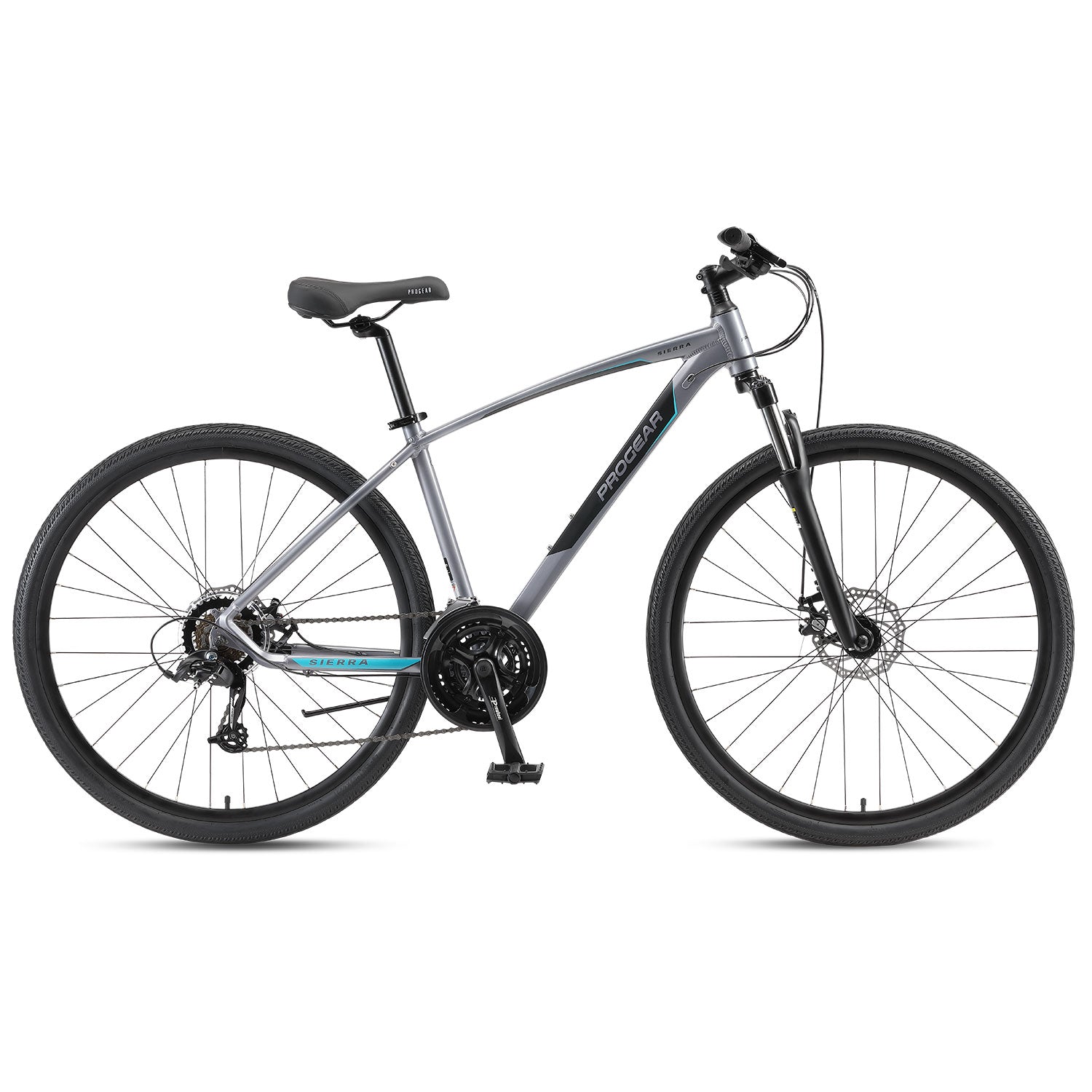 Progear Bikes Sierra Adventure/Hybrid Bike 700c*19" in Graphite