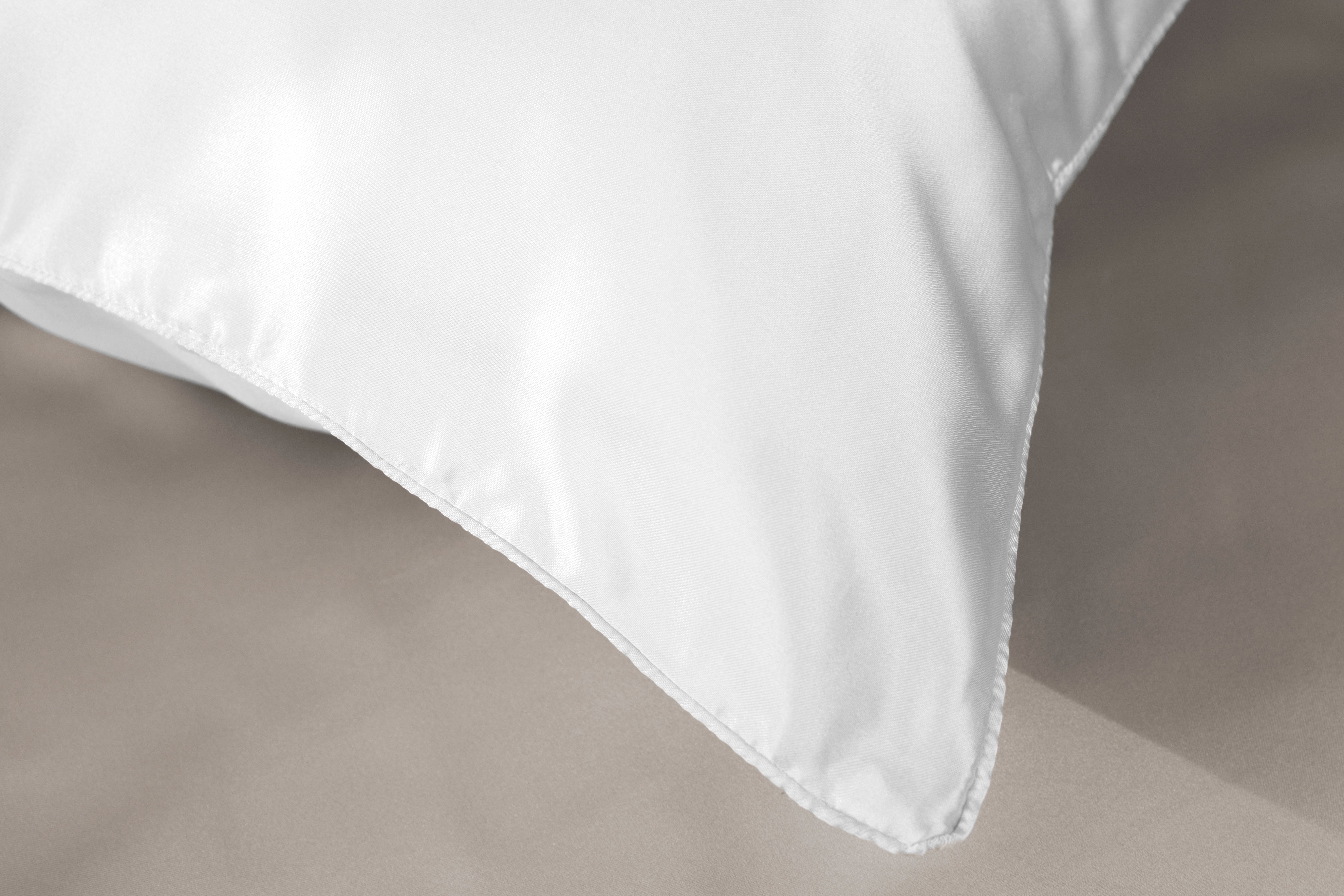 White SILK PILLOWCASE - 51X76CM