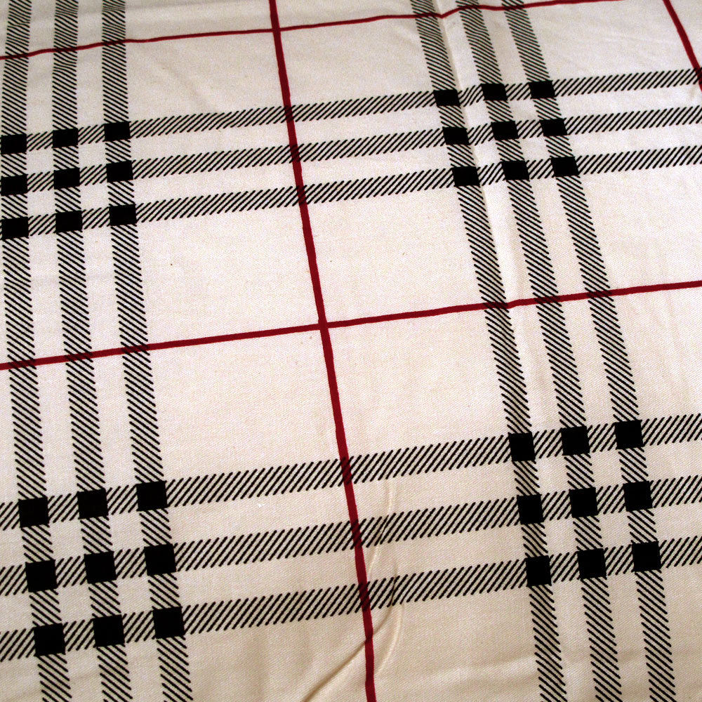 Pure Cotton Oxford Quilt Cover Set Double