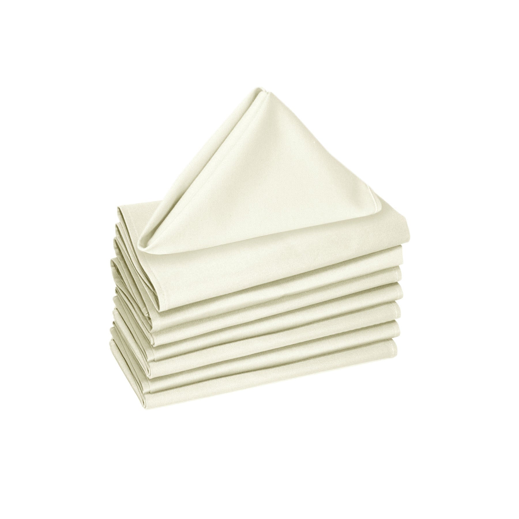 Hoydu Set of 8 Cotton Napkins Marshmallow