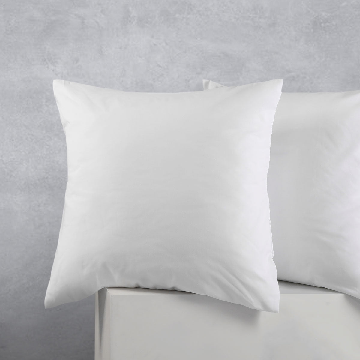 Accessorize Pair of Cotton Polyester European Pillowcases White