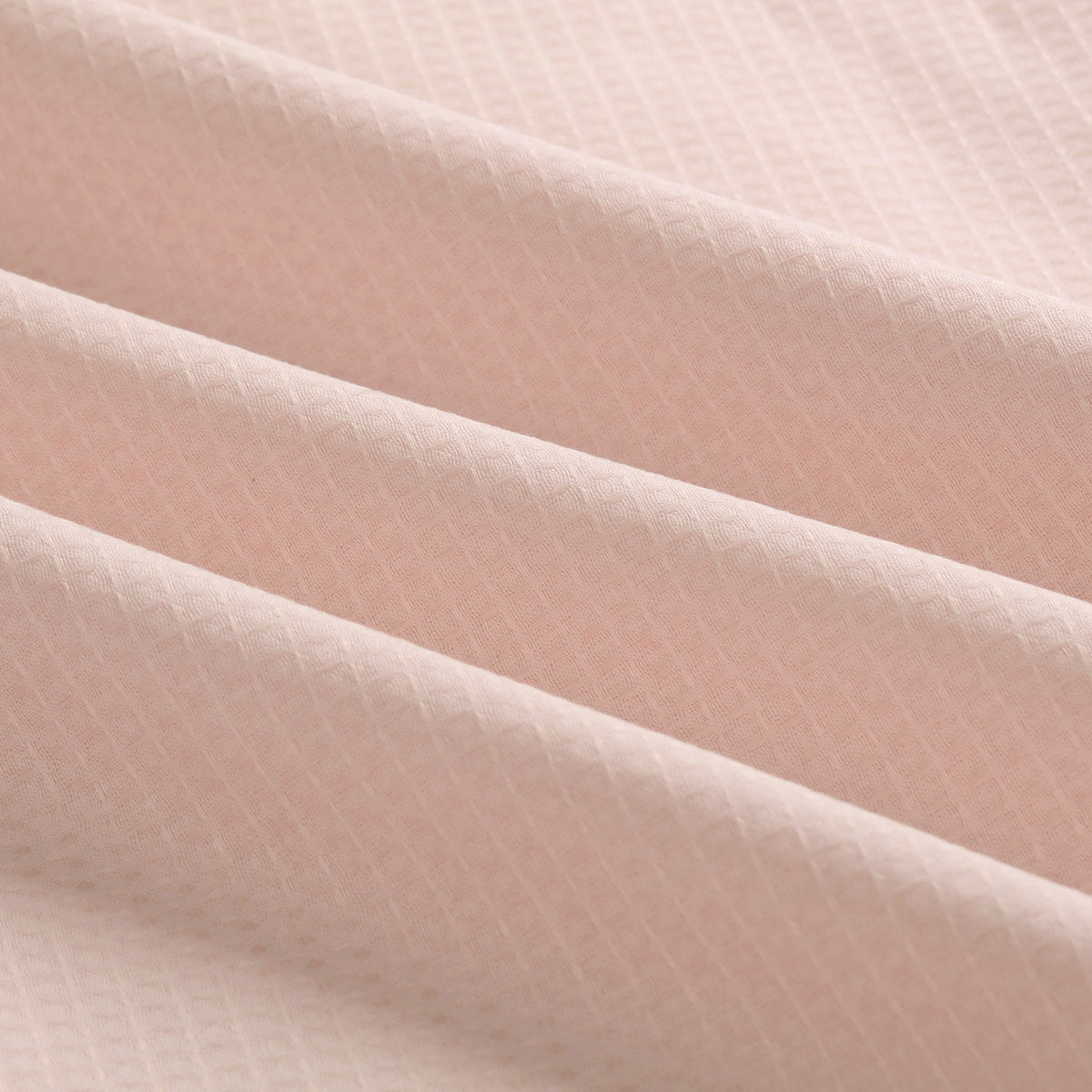 Accessorize Waffle Blush Cotton Quilt Cover Set Queen