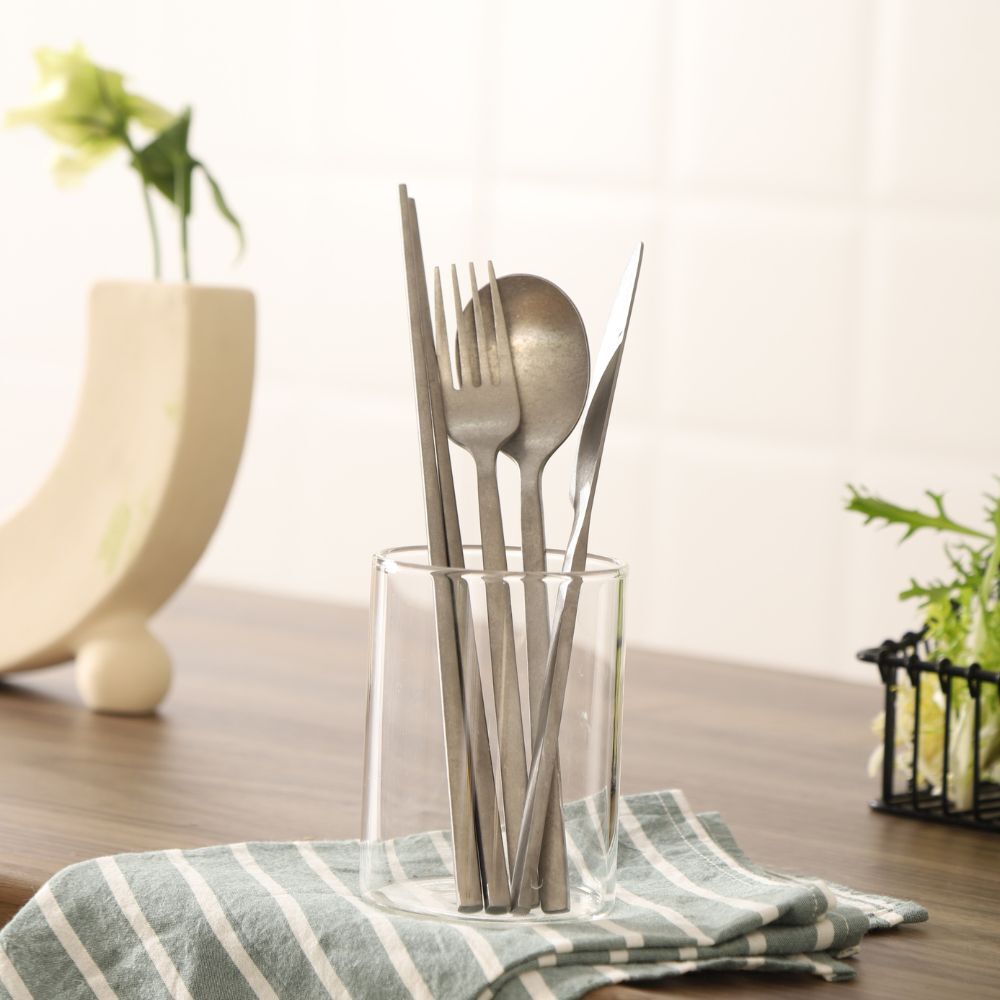 Kylin 304 Stainless Steel Classic Spoon - Snow Gray