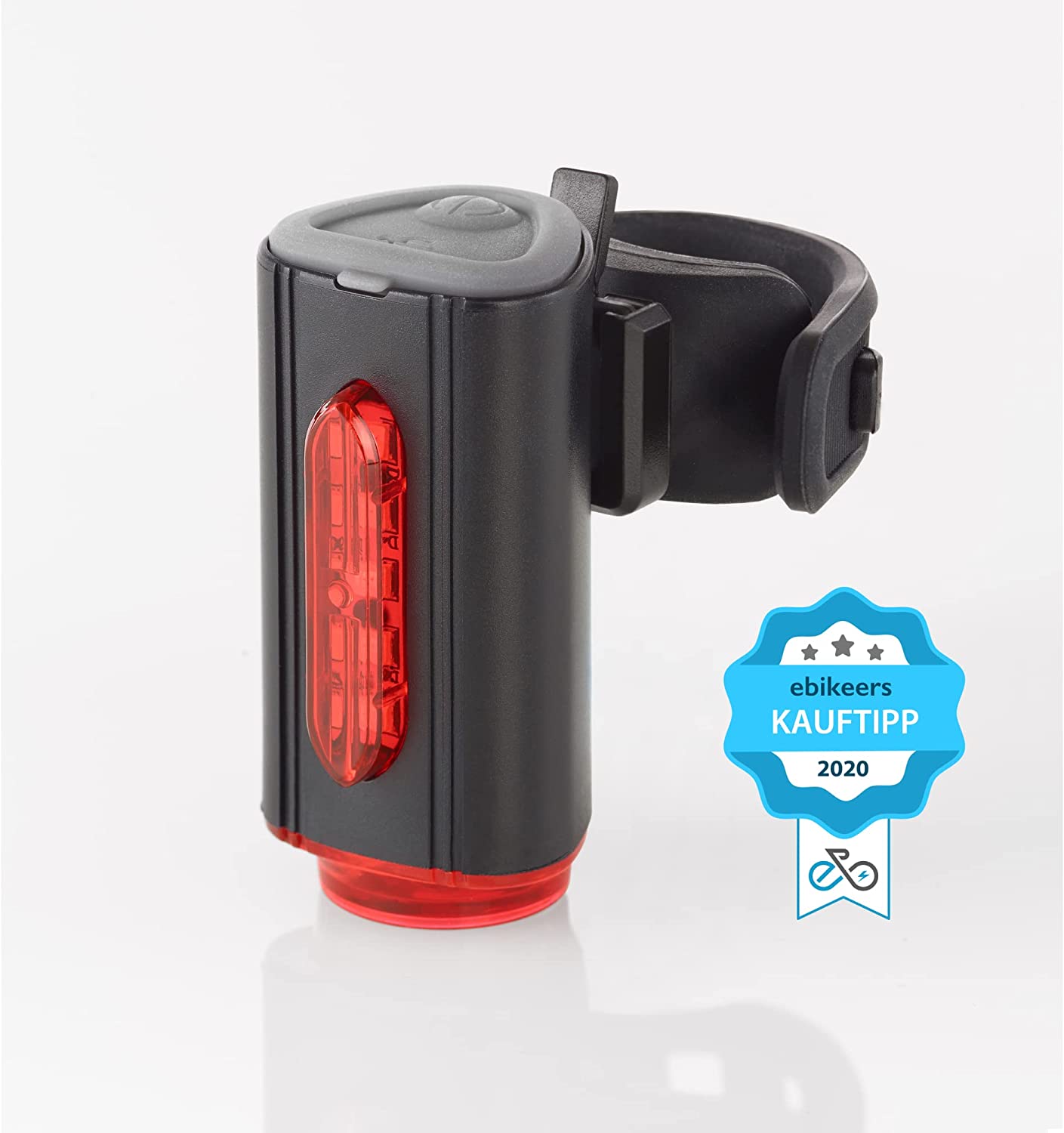 FischerBicycle Rear Light with 360 Floor Light for More Visibility and Protection, Rechargeable Battery