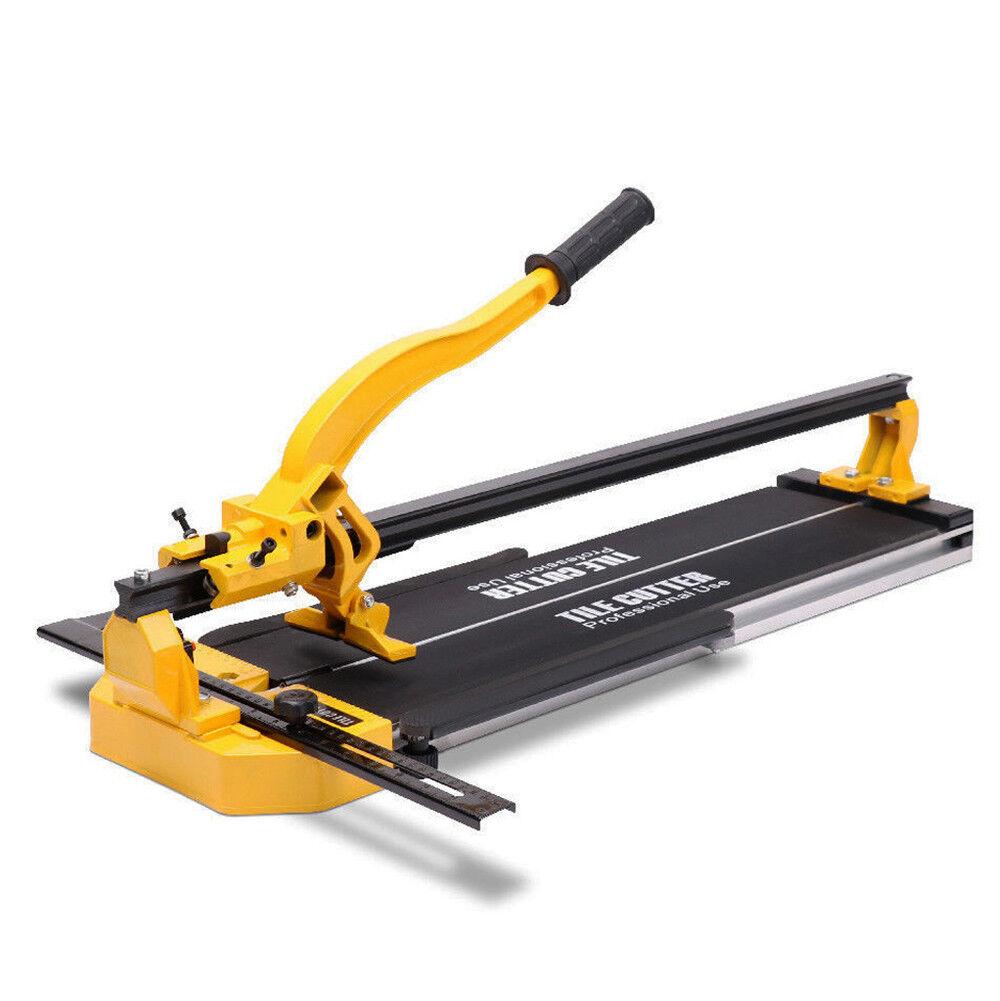 600mm Manual Tile Cutter Laser Guide Home Pro Tile Cutting Machine Heavy Duty