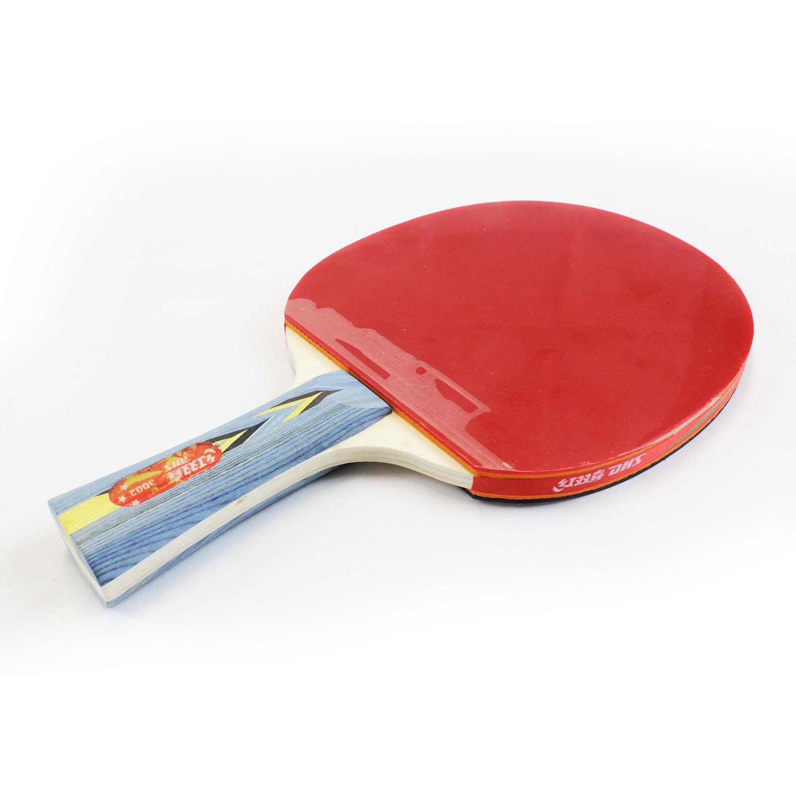 DHS 3 Star Table Tennis Bat / Ping Pong Racket Paddle Long Handle 3002 Pair