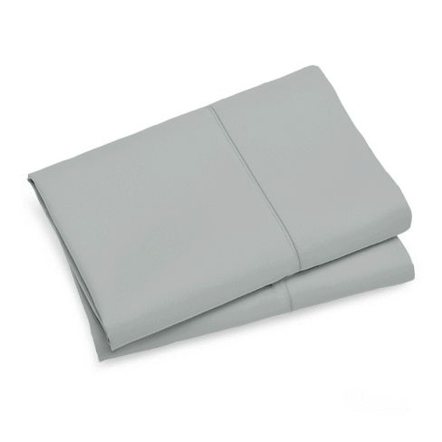 1000TC Premium Ultra Soft King size Pillowcases 2-Pack - Grey