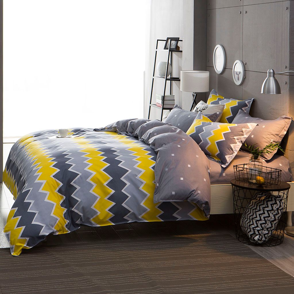 Ziggy King Size Duvet Doona Quilt Cover Set