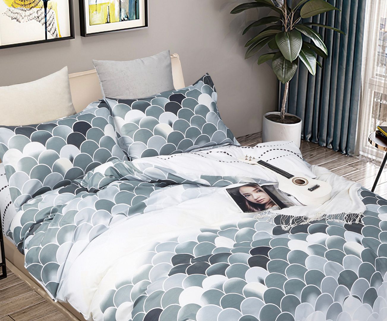 Millie King Size Quilt/Doona/Duvet Cover Set