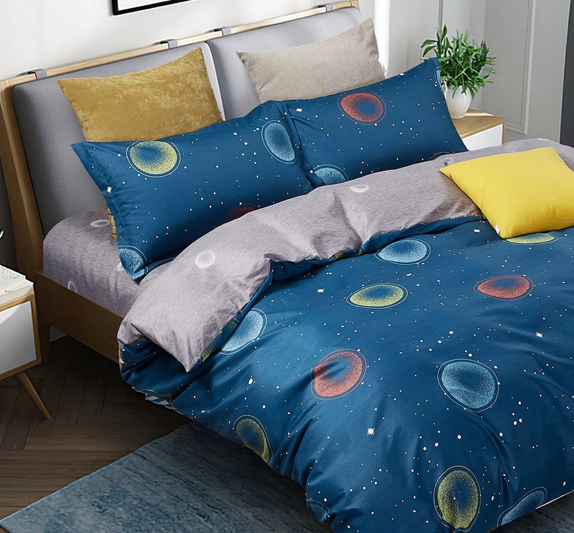 Bubbles Queen Size Quilt/Doona/Duvet Cover Set