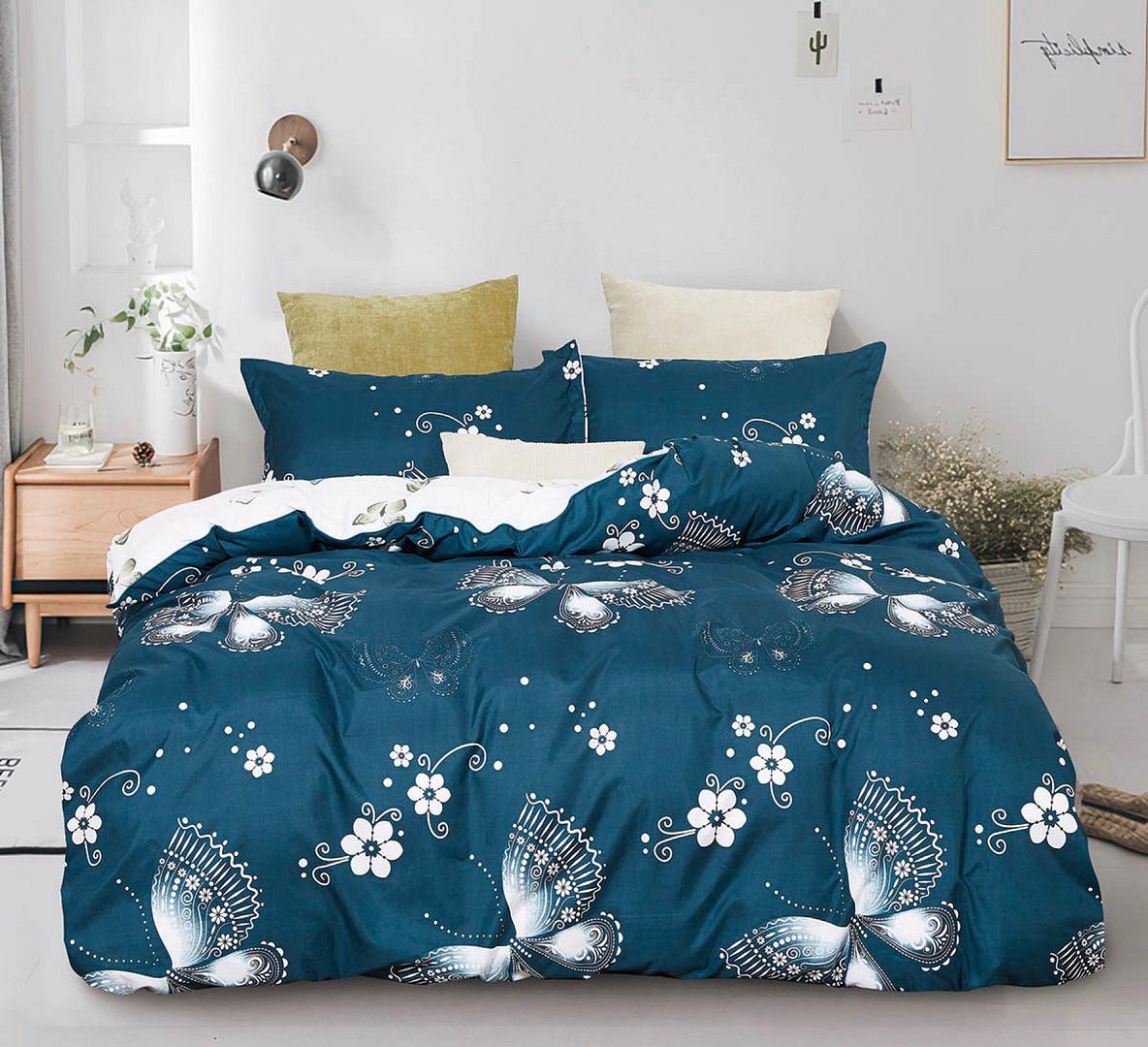 Ditmerr Super King Size Quilt/Doona/Duvet Cover Set