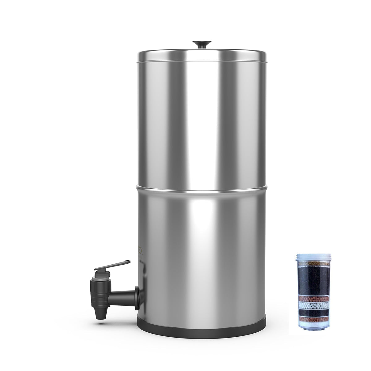 Aimex Water Stainless Steel 304 Water Filter System - 8 Stage