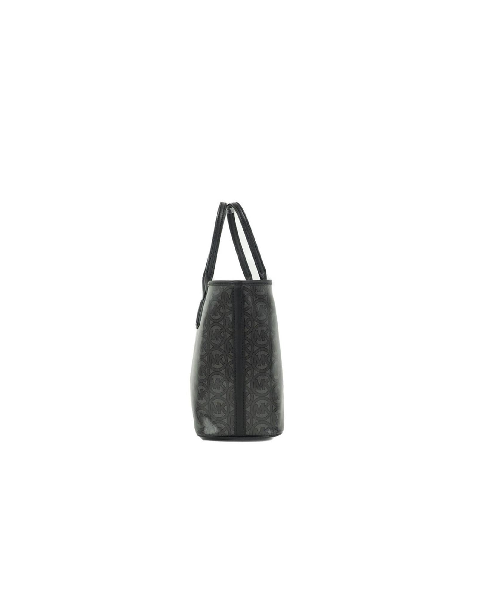 Jodie Small Tote Bag in Recycled Polyester and Smooth Leather One Size Women
