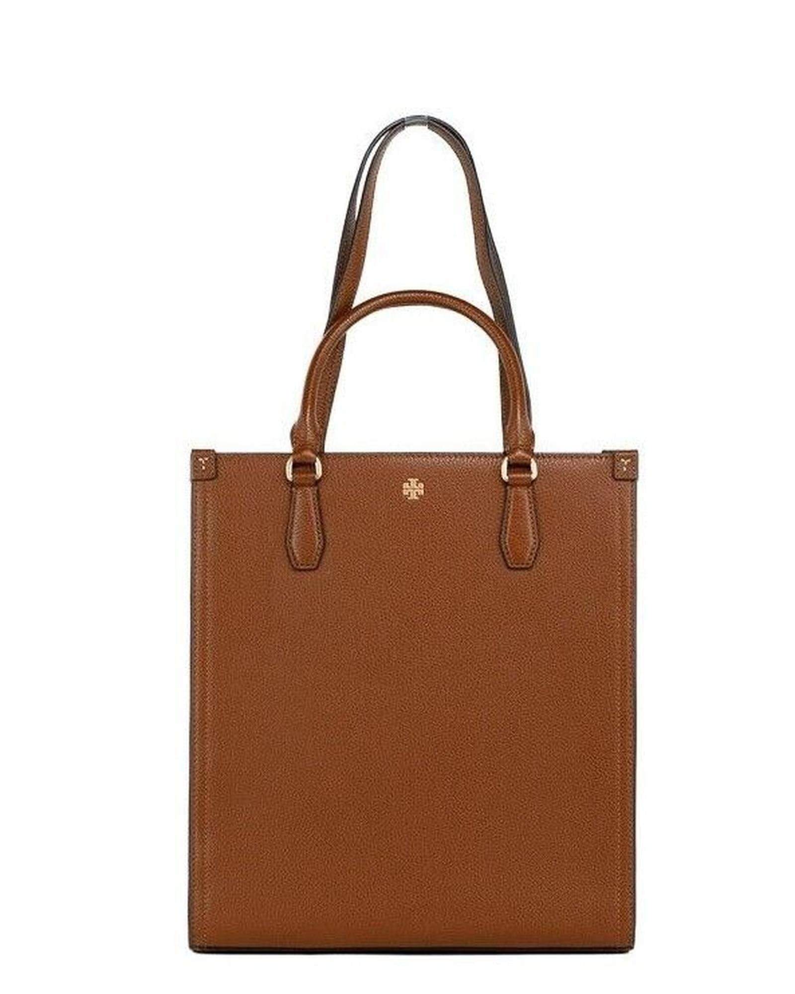 Tory Burch Blake Medium Shopping Tote Bag - Pebbled Leather One Size Women