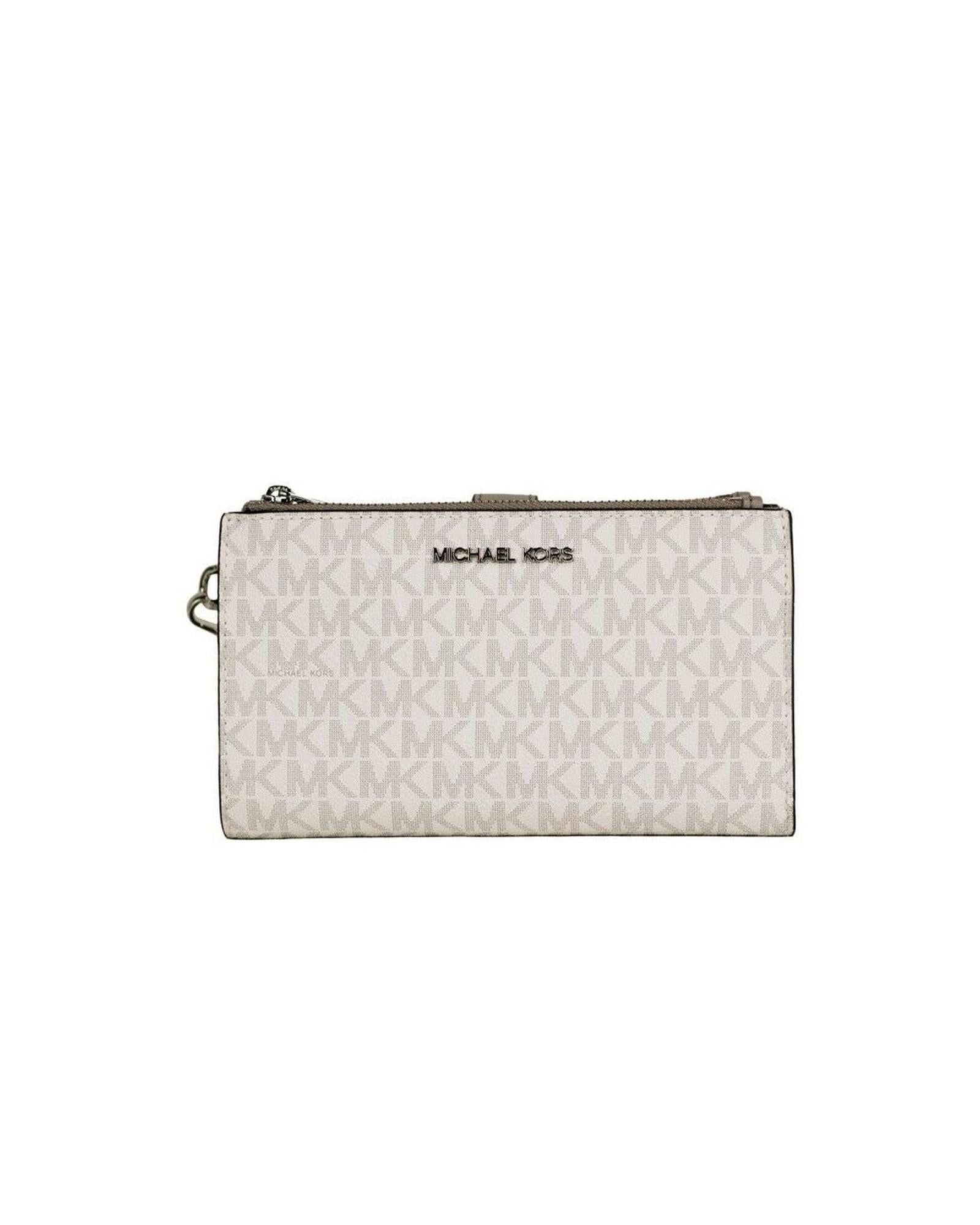 Michael Kors Jet Set Travel Double Zip Wrist Wallet One Size Women