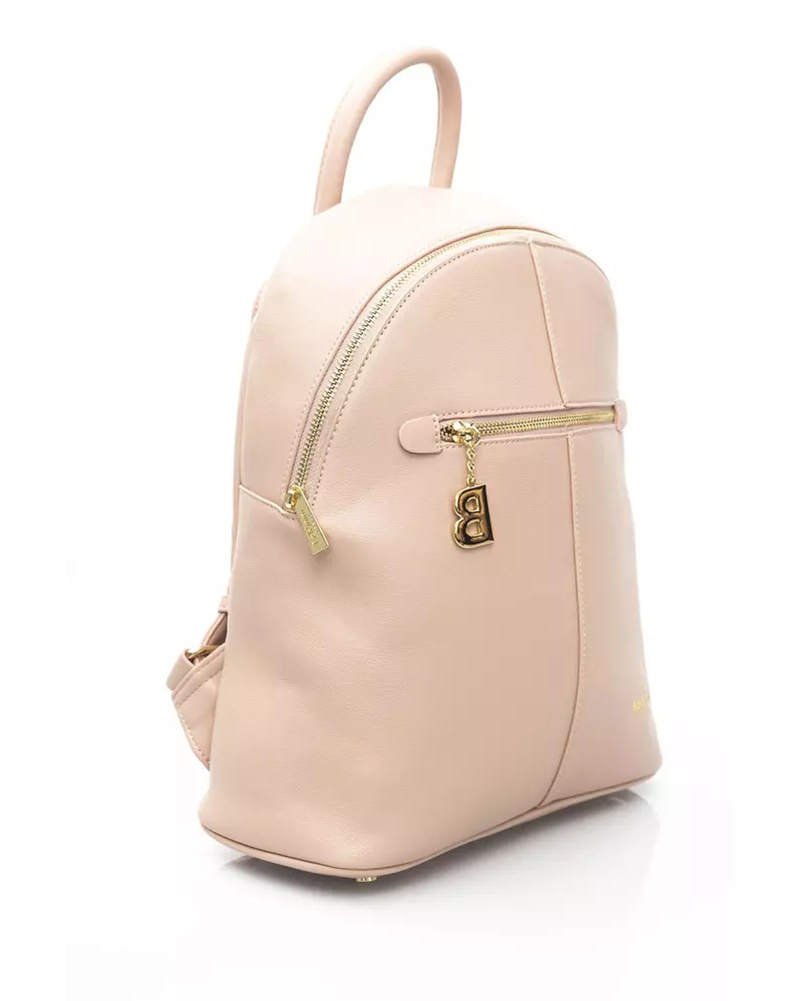 Zip Closure Backpack with Internal Compartments and Front Pocket One Size Women