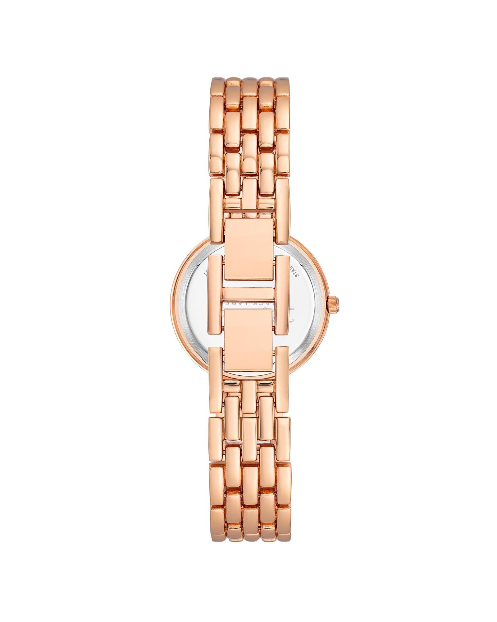 Rose Gold Fashion Watch with Quartz Movement One Size Women