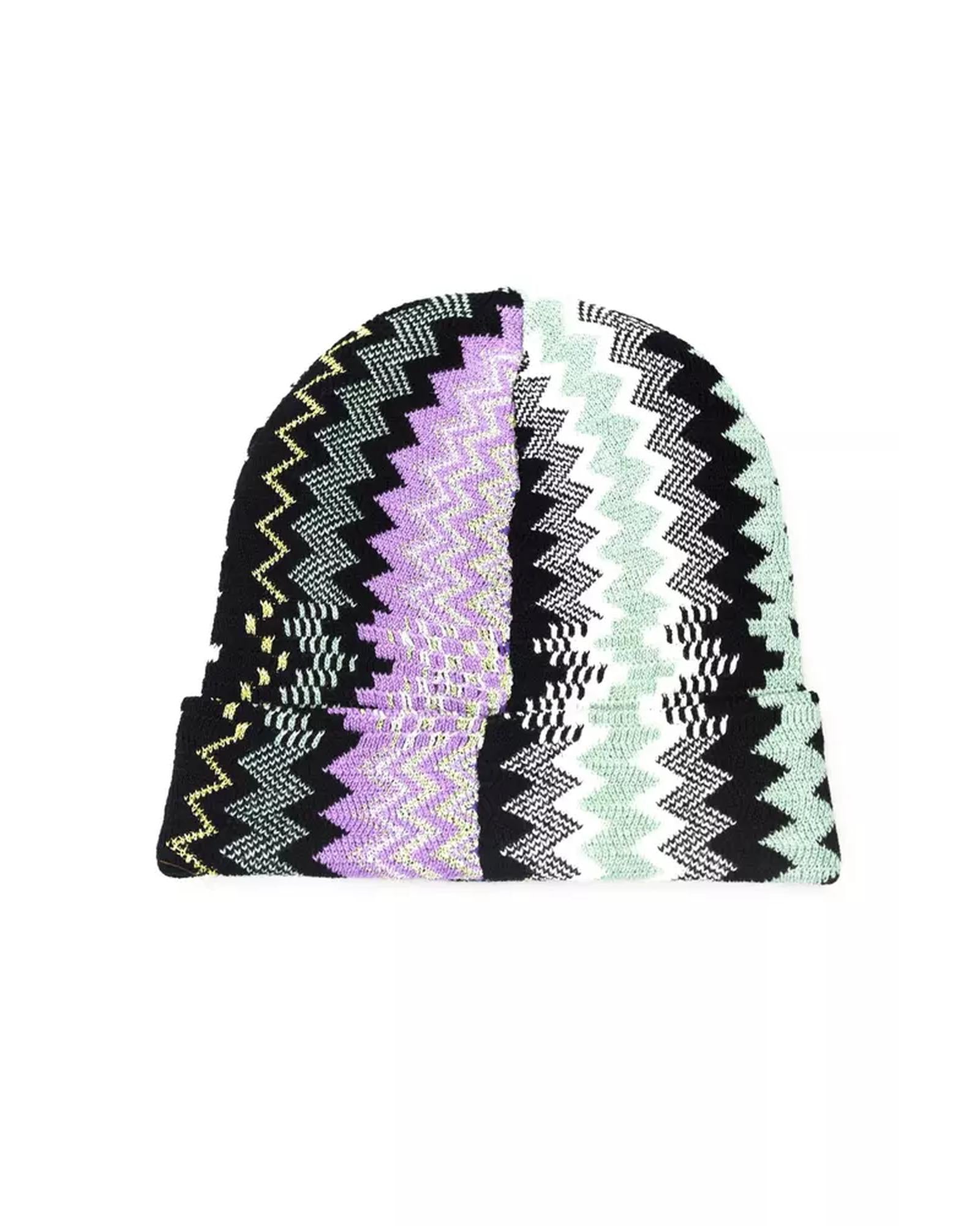 Geometric Fantasy Multicolor Hat One Size Women