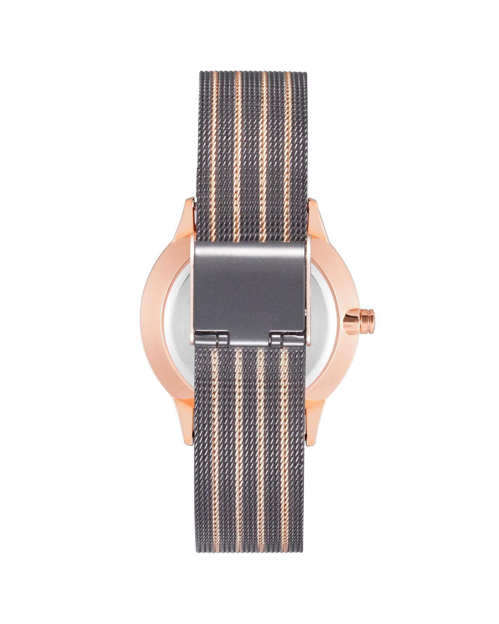 Rose Gold Fashion Watch with Quartz Movement One Size Women