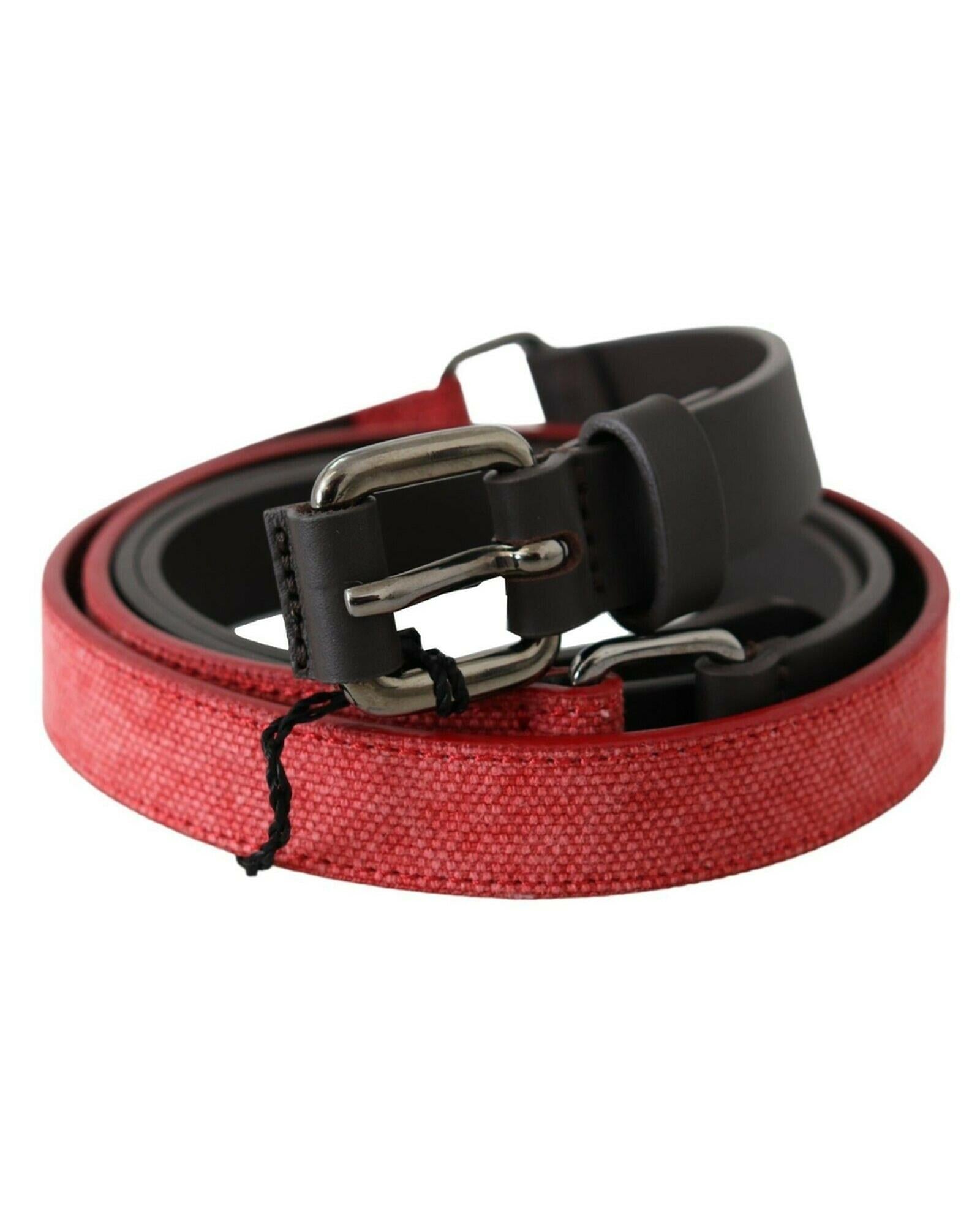 CNC Costume National Fashion Belt with Metal-tone Hardware 85 cm Women