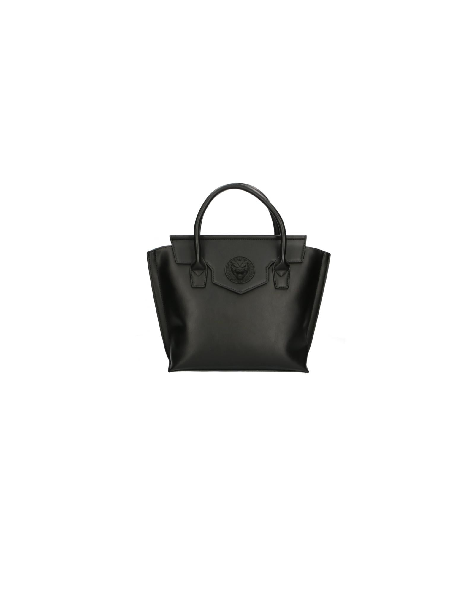 Plein Sport Front Logo Handbag with Magnetic Closure One Size Women