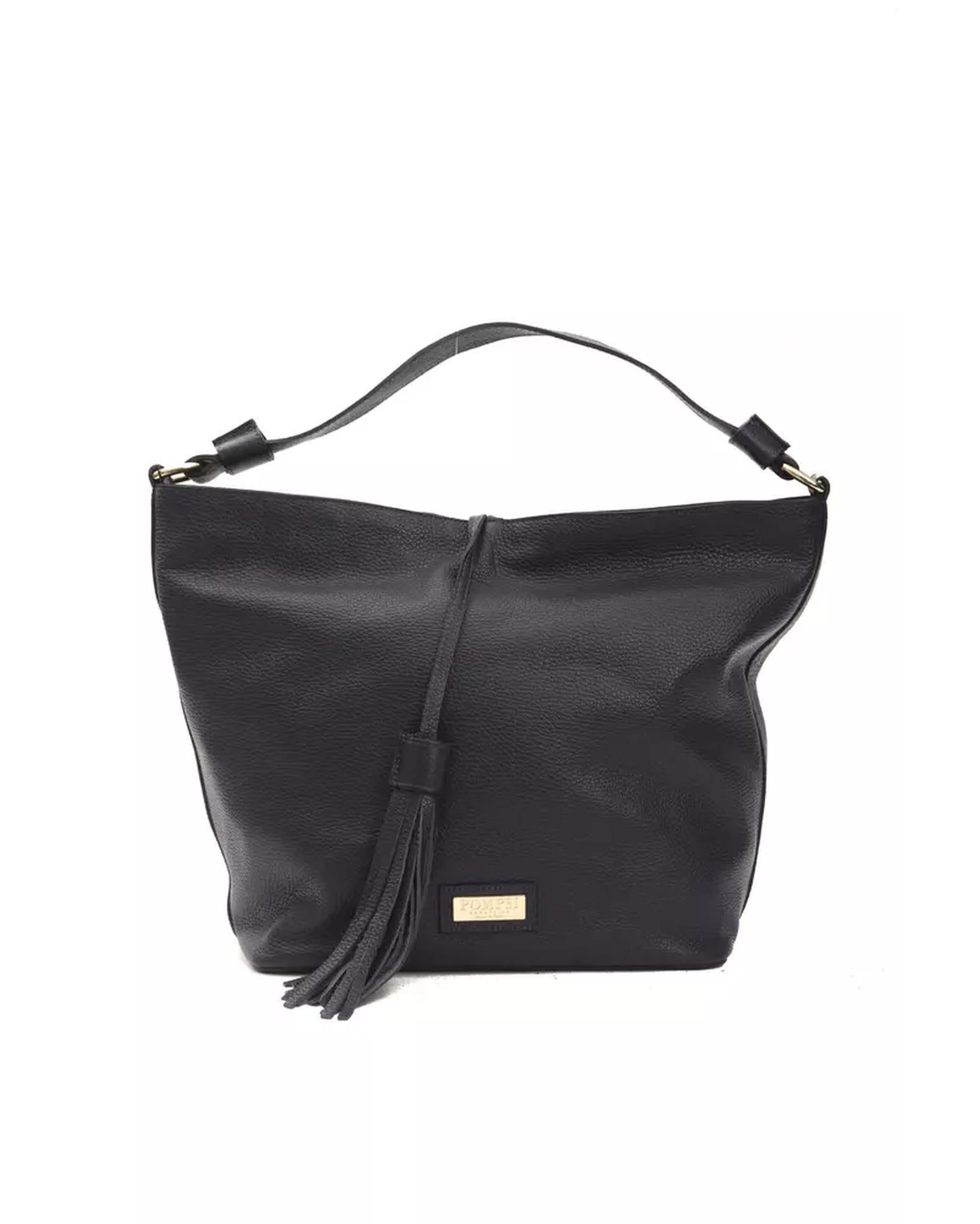 Leather Shoulder Bag with Adjustable Strap One Size Women