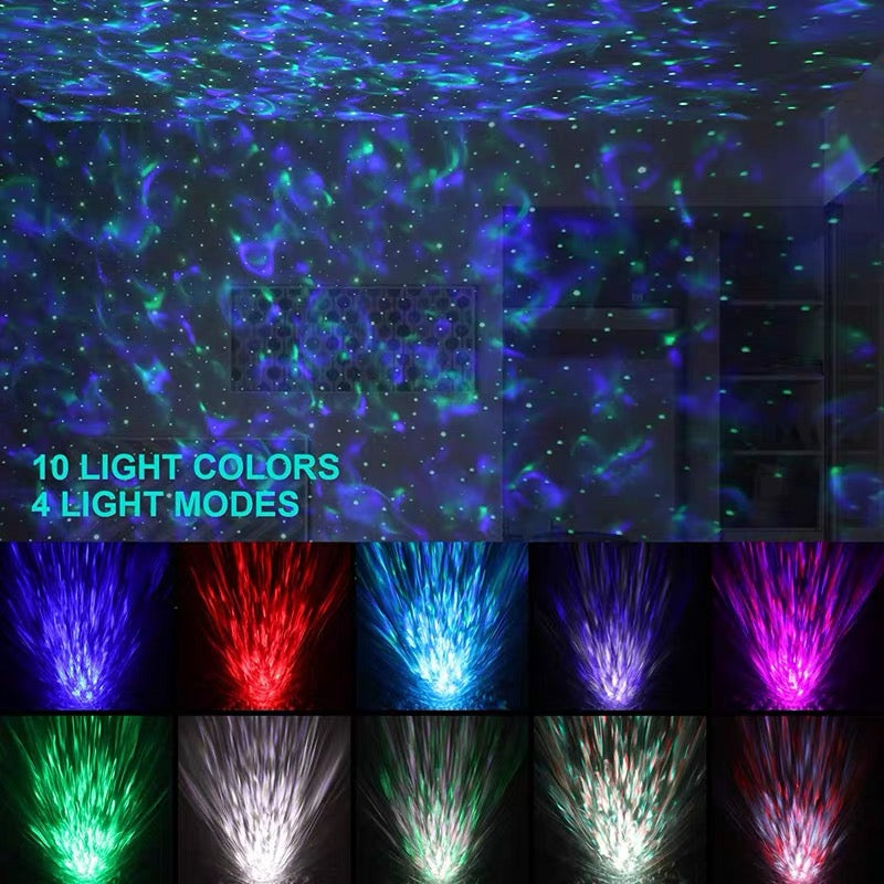 Galaxy Starry Night Light Projector Ocean Star Sky Party Baby Kids Room LED Lamp