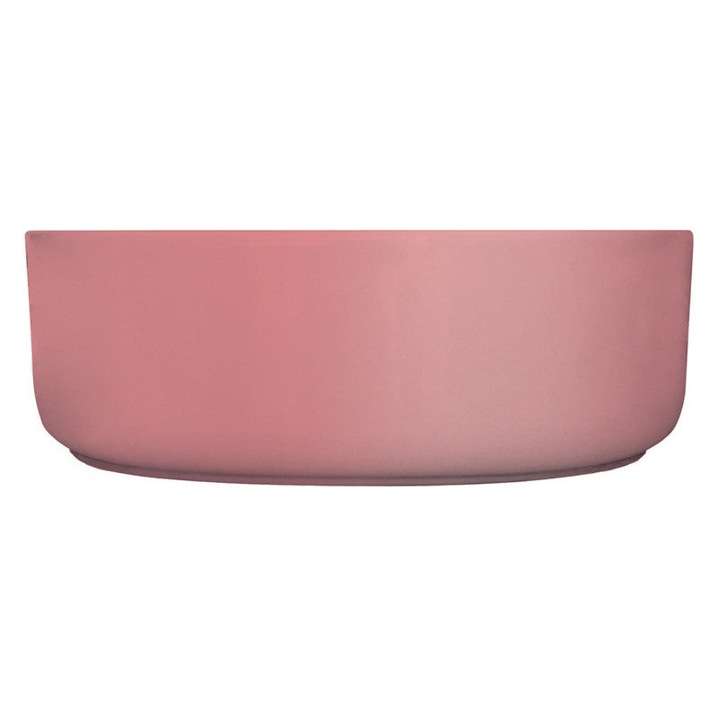 2020 Matte Pink Round 360 mm Dia top counter basin porcelain sink