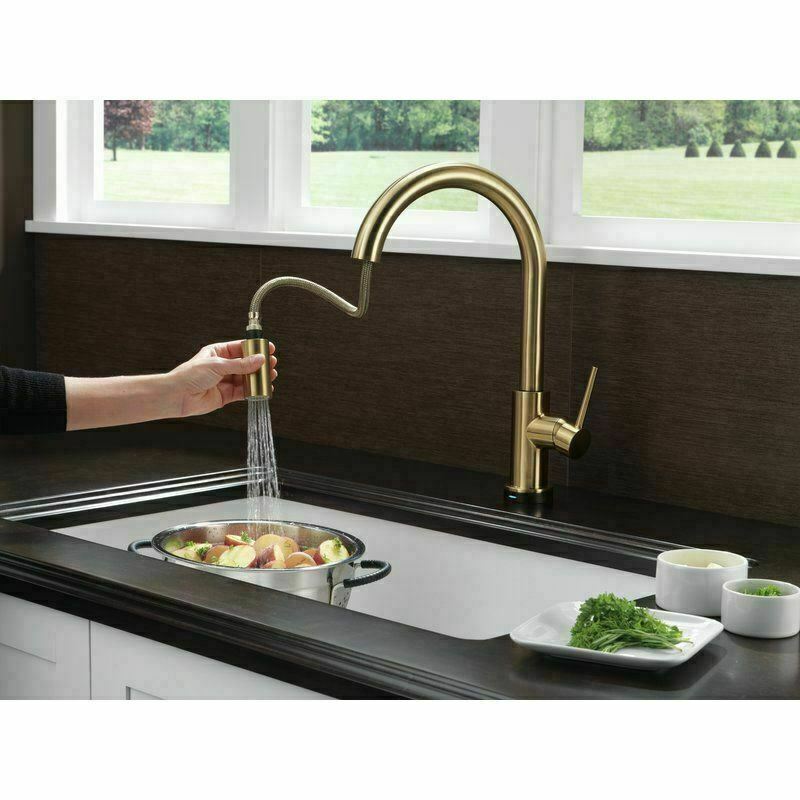 2023 Matte Black L shape pull out with spray function spring kitchen mixer tap faucet Stainless steel Made PVD plated