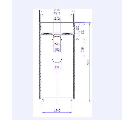 2020 Matte Black matte white Round 360 mm Dia *850 Pedestal floor round basin solid surface