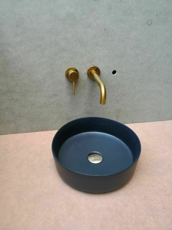 2023 Deep Burnished Gold Brushed mixer WELS WaterMark  round taps wall faucet basin