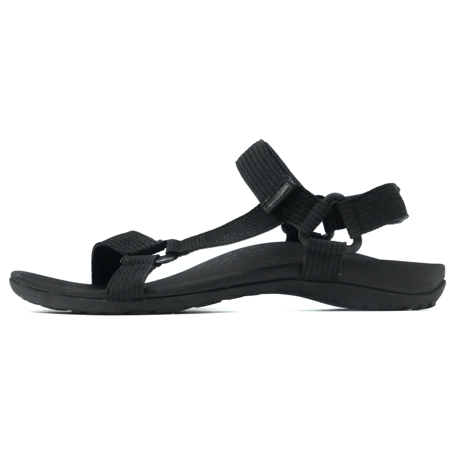 ARCHLINE Unisex Viva Orthotic Sandals Foot Pain Relief w Strap Shoes - Black - EUR 45 (Mens UK12/Ladies US14)