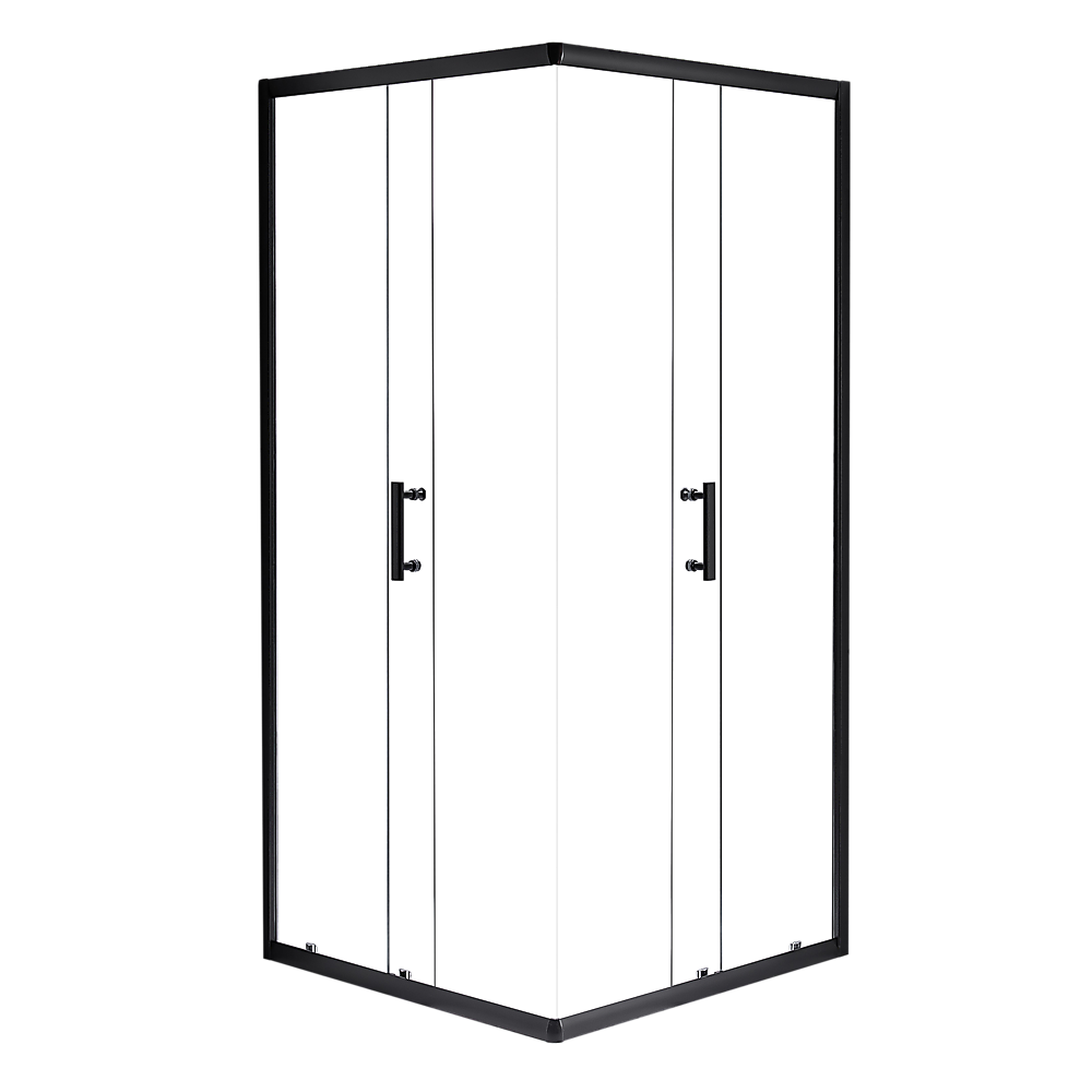 900 x 800mm Sliding Door Nano Safety Glass Shower Screen By Della Francesca