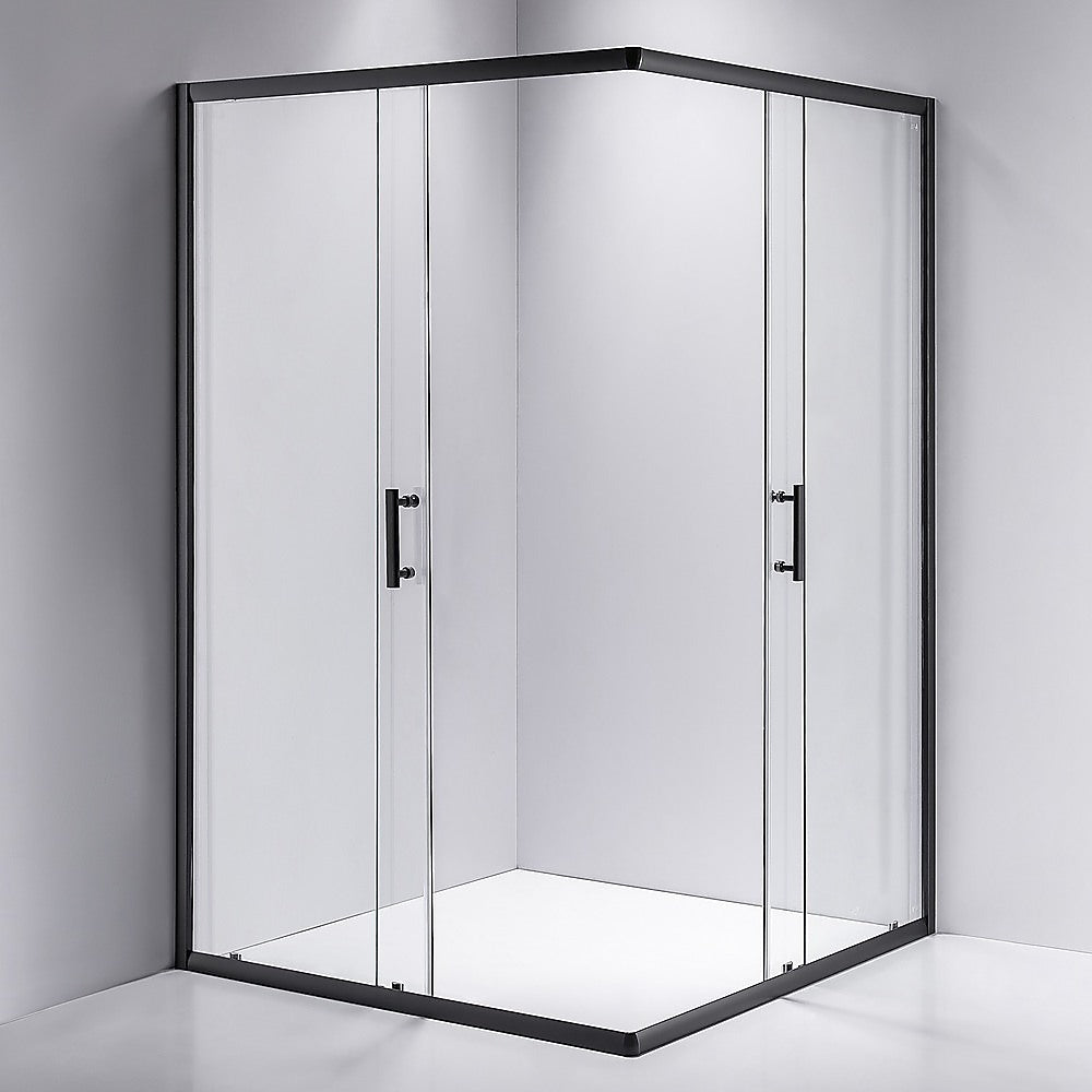 1200 x 1200mm Sliding Door Nano Safety Glass Shower Screen By Della Francesca