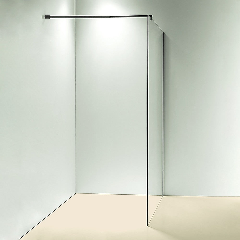 1100 x 2100mm Frameless 10mm Safety Glass Shower Screen